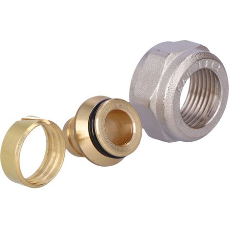 Messing-Innengewinde für PERT- und PEVC-Rohre – 18x2,0 G3/4" (1/2)