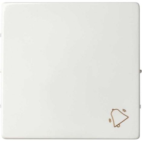 Simon 82 Concept  Tecla individual pulsador con campana blanco mate SIMON 8200017-090