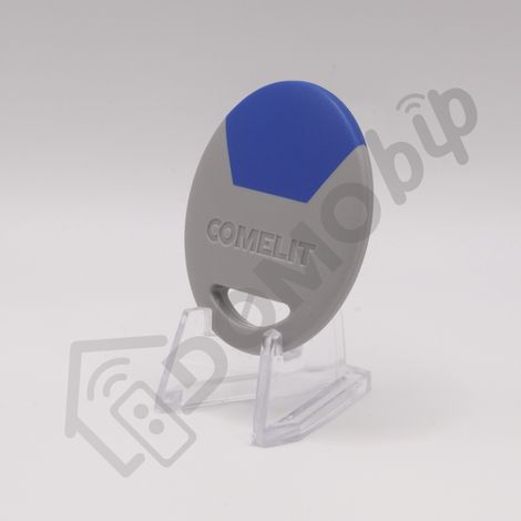 COMELIT CLE/B - Badge MIFARE bleu 13,56 MHz pour contrôle d’accès collectif - Vierge non programmé - Usage professionnel et Enregistrement pro requis