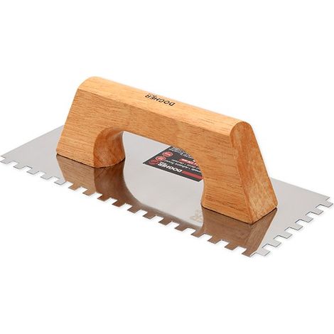 Zinnenkelle aus Edelstahl 280x120 Teilung 8x8  DOGHER 886-006