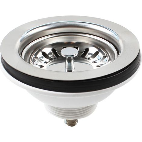 Évier de cuisine en acier inoxydable 304 - Longueur : 5,5 cm - 114 mm - Type de bol : bonde (1/5)