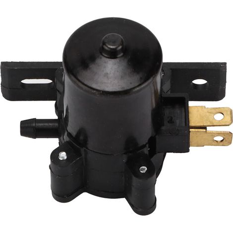 12 V AWP01 washer pump motor, 2 terminals, universal parts for cars, trucks and buses (1/4)