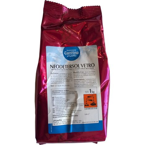 DETERGENTE PER RECIPIENTI IN VETRO NEODETERSOL 1 KG- 1,0 pz