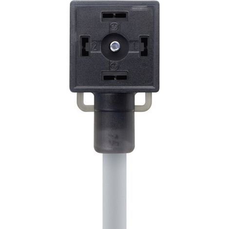 Ventilsteckverbinder Bauform A Schwarz VA21-230.0-5/P01 Pole:2+PE 8047823 Escha Inhalt: 1 St. (1/3)