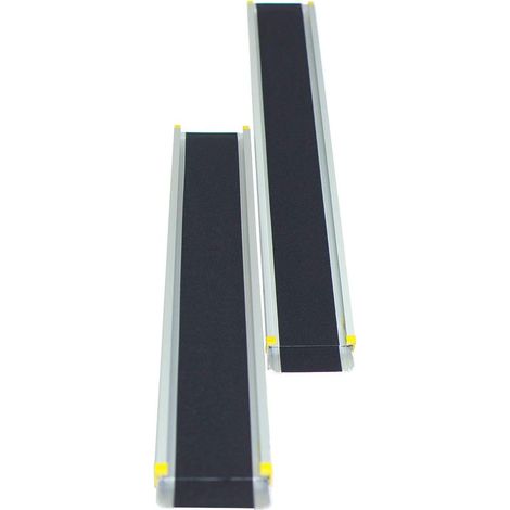 COSTWAY 2 Rampas de Carga Rampa Telescópica de Aluminio Carga hasta 270kg (1/5)