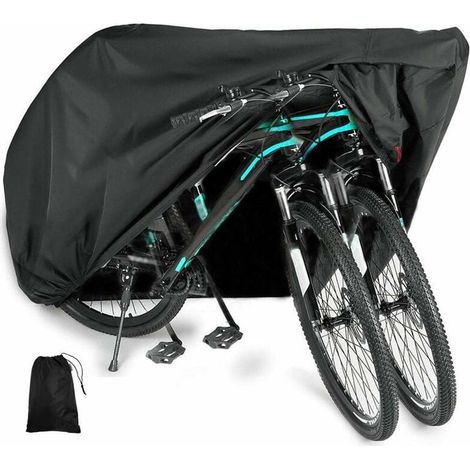 Housse de bicyclette Housse de pluie pour bicyclette, 210D Oxford Housse de protection en tissu Bache de protection Bicyclette, XL Housse de protection pour bicyclette Housse de bicyclette étanche Hou (1/5)