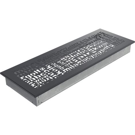 Lüftungsgitter ABC 17x49 Graphite (1/3)