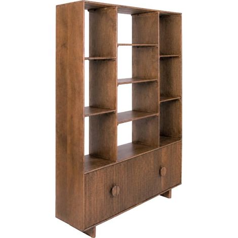 Bibliothèque en bois de manguier Amaro (1/4)