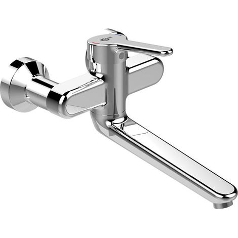 IS Wand-WT-Armatur Ceraplus 5l/min. Ausld.200mm absp.S-Anschlüsse Chrom (1/4)