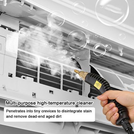 Nettoyeur vapeur haute température 105 °C, appareil de nettoyage multifonctionnel pour climatiseur, voiture, cuisine, carrelage, sols (1/5)