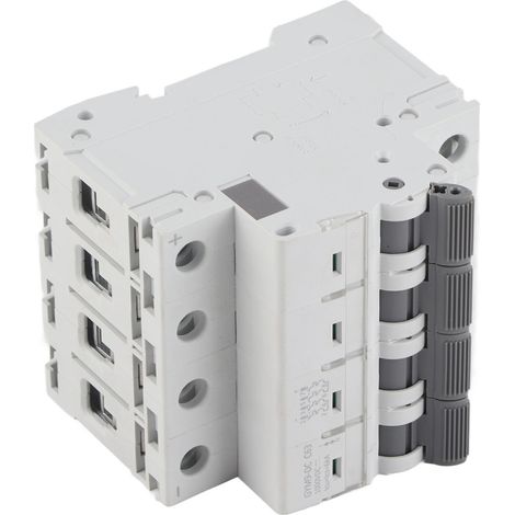 Disjoncteur miniature 4P avec protection contre les surcharges et interrupteur pneumatique pour moteur à batterie CC 1000 V 63 A (1/5)