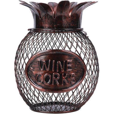 Bouchon de bouteille en forme de fruit, récipient de rangement pour cave à vin, organisateur de bureau, décoration de table, accessoire de cuisine, bouchon en liège décoratif, lot de 1, modèle assorti (1/5)