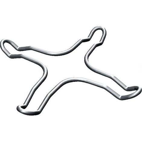 Ersatzteil - Halterung für Feuerminderungsrost (130MM) -  - GAGGENAU, BOSCH, SIEMENS, NEFF