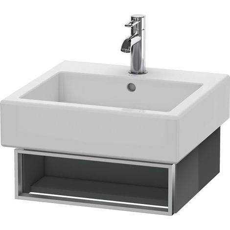 Meuble sous-vasque VERO 431x450x155mm Gris Doloaveci brillant