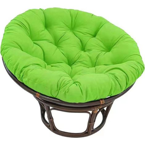 Cojín individual para cuna, cojín redondo, cojín para cesta colgante, cojín nido de pájaro, cojín individual para silla, verde frutal (1/5)