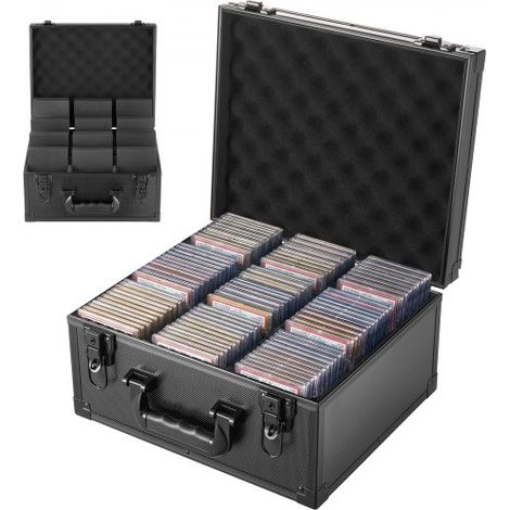 Boîte Rangement Carte Gradée 180 PSA 3 Rangées Mallette Double Verrou,pour Carte de Sport et Collection,Capacité 120 SGC 100 BGS 520 Toploaders 999+ Cartes en Vrac,avec 2 Clés,12 Séparateurs (1/3)