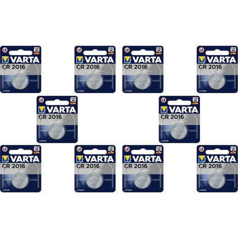 .Varta CR 2016 3V au lithium.