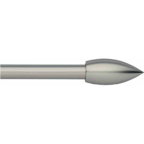 Bastone per tenda cm 160 x 300 inox satinato