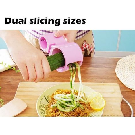 spirale coupe légumes Fruit Shred Cutter Slicer Peeler cuisine outil Slicer julienne Cutter + aiguiser AY342 (1/4)
