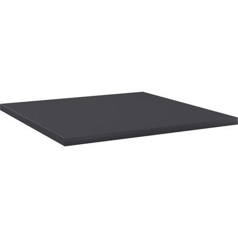 Maison Exclusive - Bücherregal-Bretter 8 Stk. Grau 40x40x1,5 cm H (1/5)