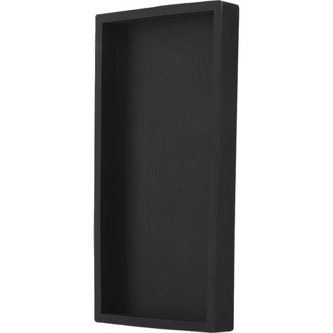 Kleine schwarze Silikon-Aufbewahrungsschale für Küche, Bad, Schminktisch, Kosmetikorganizer (1/5)