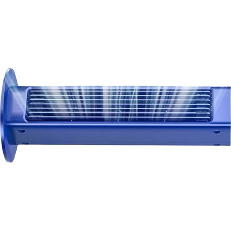 Elektrischer flügelloser Ventilator mit Fernbedienung, flügelloser Wandventilator für Büro und Zuhause