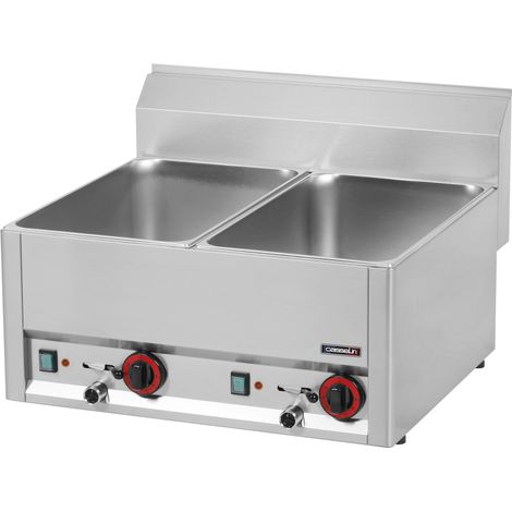 Bain-marie Casselin bain-marie gn 1/1 acciaio inox 3000 W