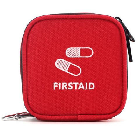 Ciel-Trousse de premiers secours portable Oxford Red pour la maison, le camping et la randonnée, compacte et robuste pour les urgences et les premiers secours (1/5)