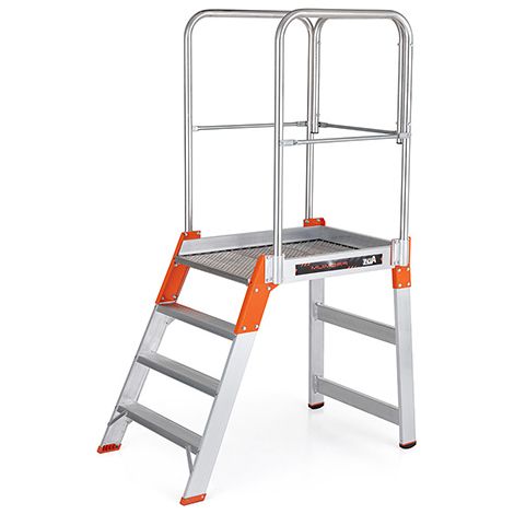 Scaletta 6 gradini - Altezza massima di lavoro 3.26m - 95306