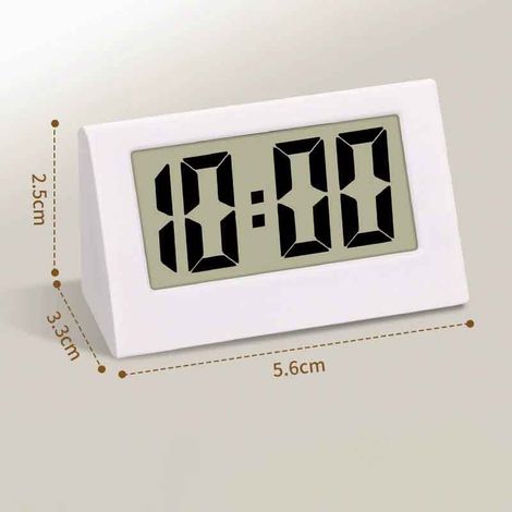 Horloge de voyage numérique miniature, horloge numérique miniature, horloge numérique à piles, horloge électronique numérique à LED (1/4)