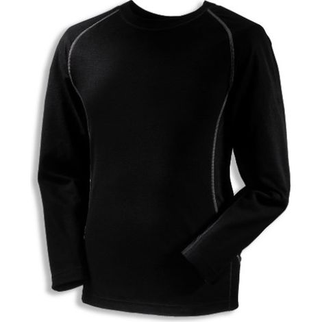 Uvex Funktionwäsche Herren-Arbeitsshirt - Schwarzes Männer-Langarmshirt - Entwickelt für Schnellen Wärmetransport: L (1/2)