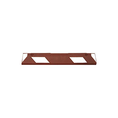 Tope de rueda Park-AID®  L x A x H 900 x 150 x 100 mm  pardo