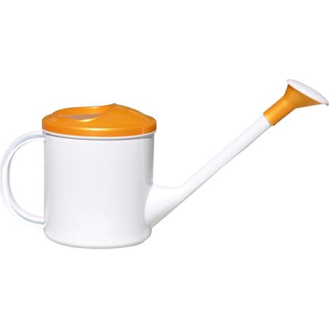 Arrosoir de 05 L avec pommeau de douche pour plantes jaune (1/5)