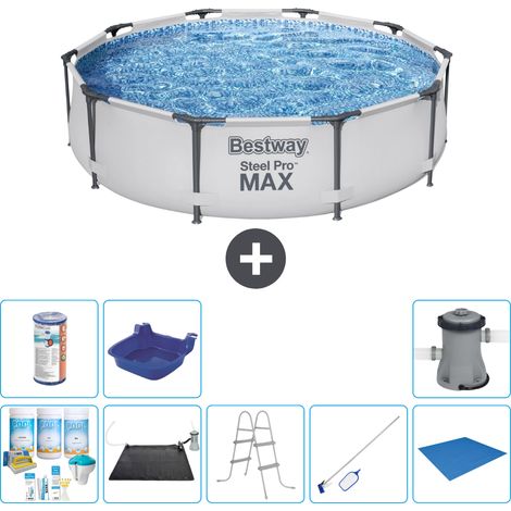Bestway Bestway Steel Pro MAX Ronde - 305x76 cm - 9-pièces S22130 (1/5)
