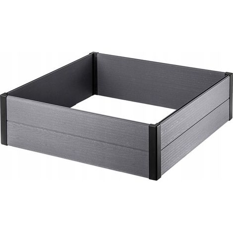Bordure de jardin, 106 cm, couleur grise, pour un usage domestique et un rangement pratique, adaptée aux espaces intérieurs et aux routines quotidiennes.-AquaForge (1/5)