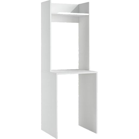 Armadio Multiuso Grande Tricyrtis, 3 Ripiani, Cassetti Made in Italy, 58.00x195.00h cm Bianco