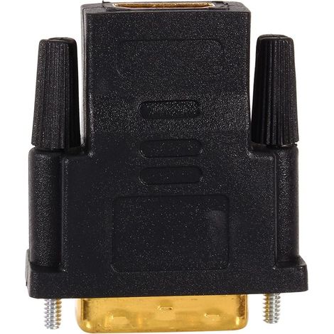 Adaptateur DVI Mâle 24+1 vers HDMI Femelle pour PC, TVHD Numérique et Écran LCD (1/5)