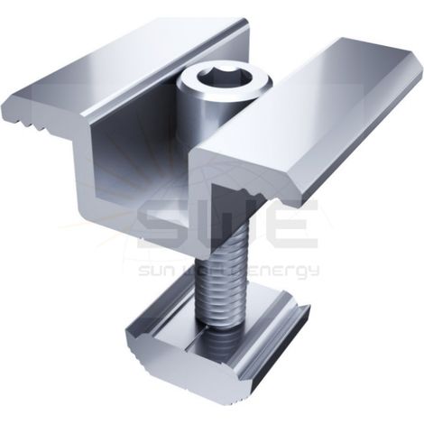 Inter Clamp 30/35 mm para Guía Pro Standard Aluminio XH Gris IluminaShop