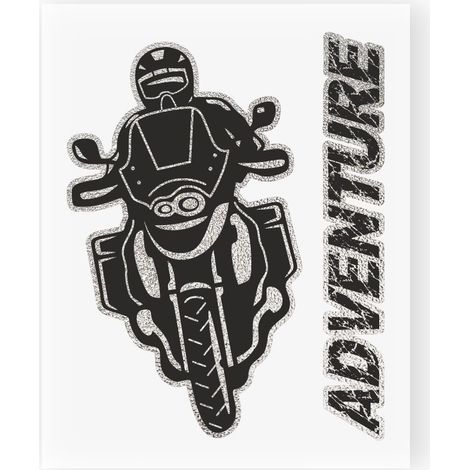 Adesivi Stickers Moto Adventure 10 x 12 cm