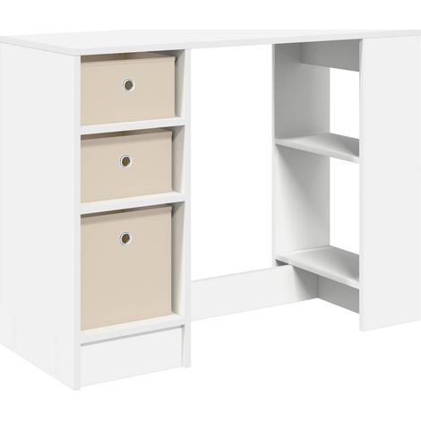 Maison Exclusive - Scrivania Bianco 100 x 40 x 75 cm Legno multistrato