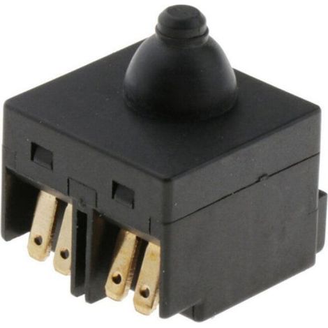 Interrupteur Bouton Poussoir - Pour Meuleuse D'Angle 100 Mm - Compatible 4 Pouces - Accessoire Remplacement - Lot De 4 (1/5)