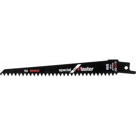 Sabre Saw Blade Bimetal. S 628 DF especial para yeso (1/2)