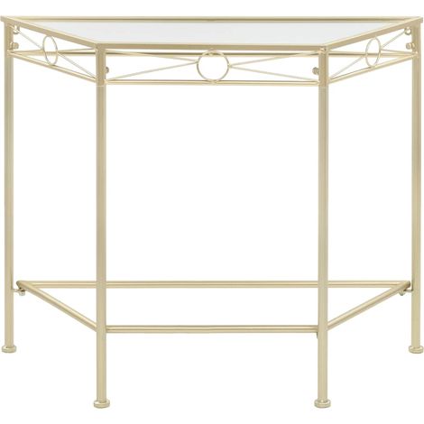 Maison Exclusive - Mesa auxiliar de estilo vintage metal 87x34x73 (1/5)