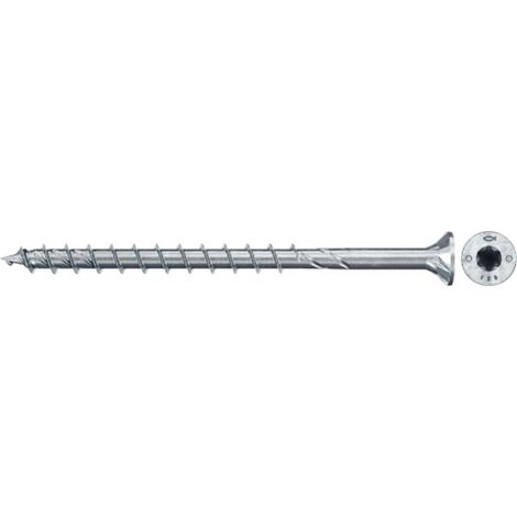 Vis à bois fischer PowerFast II 8,0x140 à tête fraisée TX TG acier galavanisé, passivée bleu 50 pièces (1/5)