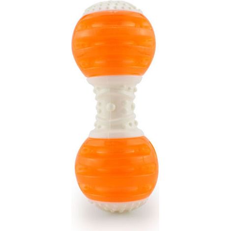 Jouet pour Animaux de Compagnie de Forme d'haltères,Jouets et jeux pour chien, Jouets de Dents de Nettoyage molaires Jouet molaire de Chien Durable, Jouet de Chien d'haltères à mâcher pour Chiens, Cha (1/5)