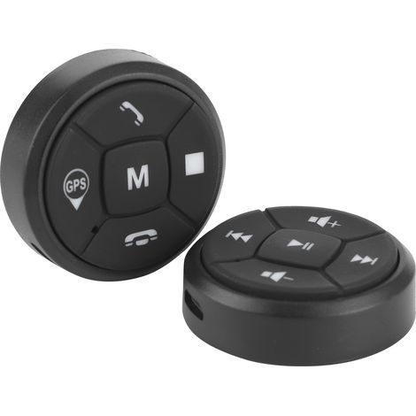 Eosnow Bouton de commande du volume au volant, interrupteur de la télécommande sans fil GPS (1/5)