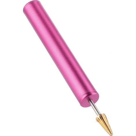 Lederkantenfärbestift, Applikator, Farbroller, Kantendruckwerkzeug für Lederhandwerk DIYRot (1/5)
