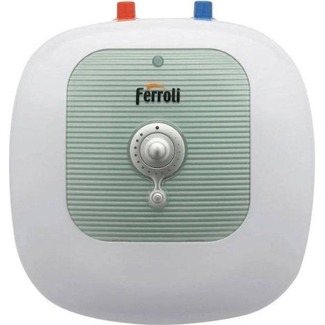 Ferroli Scaldabagno Elettrico Cubo SG 15s Sottolavello 15 Litri 5 Anni Garanzia