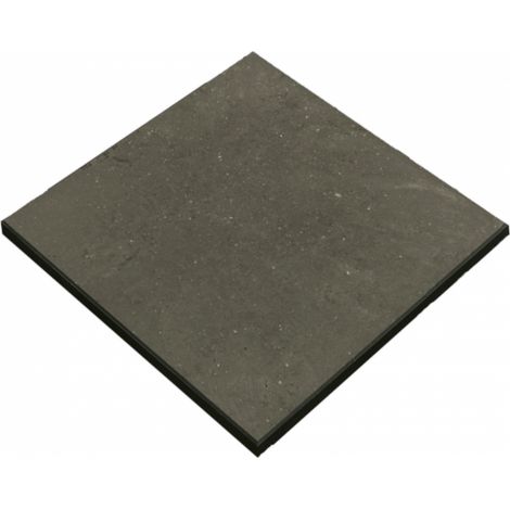 Jardinex – Dalle terrasse béton composite recyclé 50x50x3 cm – 7 kg – Surface grenaillée anti-dérapante – 2x plus résistante qu'une dalle classique