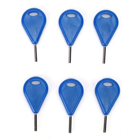 6 Clés Hex pour Ailerons de Surf - Accessoires Équipement de Surf, Bleu (1/5)